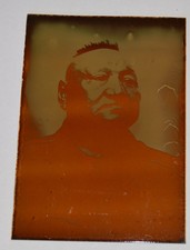 ORIGINAL Osage Chief, Olohahwalla or Olo-hah-walla GLASS NEGATIVE  VINTAGE