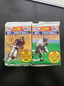 1990 Score NFL Football Series 2 paquete sellado *un paquete sellado de fábrica* - Imagen 1 de 1