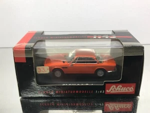 SCHUCO 02193 BMW 3.0CSI E9 -ORANGE 1:43- GOOD IN BOX - Imagen 1 de 8