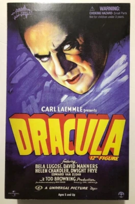 2001 SIDESHOW UNIVERSAL MONSTERS COUNT DRACULA BELA LUGOSI 12" 1/6 FIGURE SET - Image 1 of 3