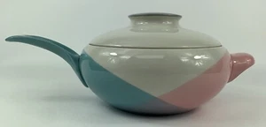 Hall Tri-tone Soup Tureen China Eva Zeisel Vintage - Picture 1 of 10