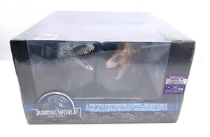 Jurassic World Blu-Ray DVD 3-Disc Set Canadian Limited Edition Gift Set - RARE - Picture 1 of 6