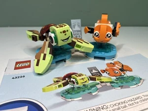 LEGO Disney Duos 100th Anniversary Squirt & Nemo 43226 Finding Nemo W/ Manual - Picture 1 of 7
