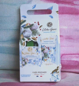 YVES ROCHER FROZEN LYCHEE Ltd. Edition Hand Cream 30ml +Bath&Shower Gel 50ml BN! - Picture 1 of 3
