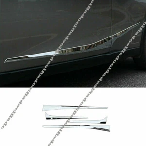 For Lexus UX 200 260h 250h 2019-21 ABS Chrome Body Side Molding Line Cover Decor - Picture 1 of 9
