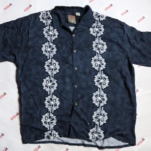 Camisa para hombre Pineapple Connection XL azul marino con botones - Imagen 1 de 10