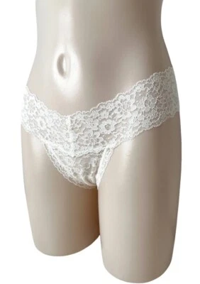 Victoria’s Secret VS String Tanga Slip Unterhose S 36 M 38 L 40 XL 42 Weiß NEU - Bild 1 von 4