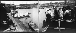ASNIERES Joutes Fête Nautique c. 1910 - 9 Stéréos stéréo Verre - 292 - Picture 1 of 6