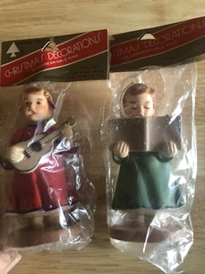 Bradford Neuheit Engel Weihnachten hängende/stehende Ornamente 4", Neu in Verpackung - Bild 1 von 8