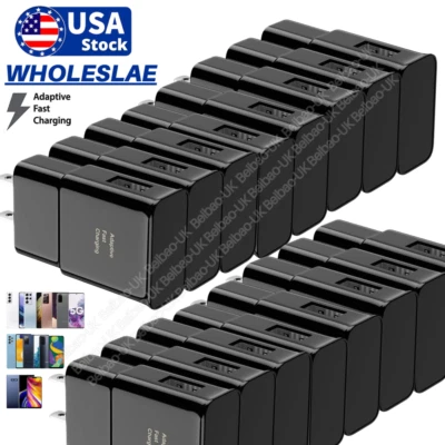 Wholesale Adaptive Fast Charging Adapter US Block Charger For Samsung Galaxy S22 - Image 1 of 4