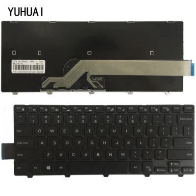 Nuevo para teclado para computadora portátil Dell Inspiron 021H9J PK1313P2B00 V147125BS1 con marco Foto 1 de 4