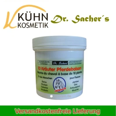 DR. SACHERS 10 Kräuter Pferdebalsam Pferde Balsam Gel (250 ml) Dr. Sacher´s Kühn Kosmetik