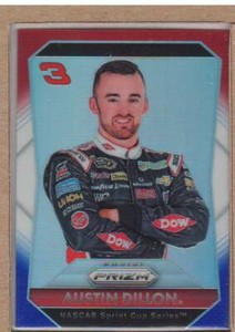 Austin Dillon 3 2016 Panini Prizm NASCAR Red White Blue Prizm