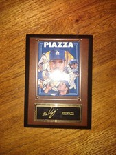 Vtg 90’s Los Angeles Dodgers Mike Piazza Sports Impressions 1994 Plaque 5”x7”