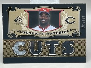 2007 SP Legendary Cuts Legendary Materials /199 Dave Parker #LM-DP REDS