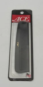 Peine de Bolsillo ACE Goma Dura Genuino De Colección 5" Negro Goody 61586 EE. UU. Nuevo 2005 - Imagen 1 de 4