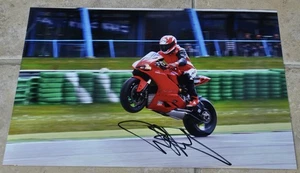 Carl Fogarty Signed 12” x 8” Colour Photo World Superbikes Foggy With COA - Picture 1 of 3