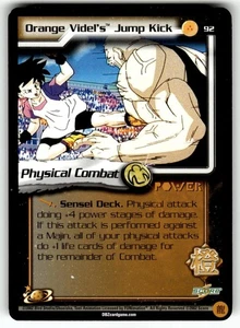 2002 Score Dragon Ball Z World Games Saga Card #92 's Jump Kick - Picture 1 of 4