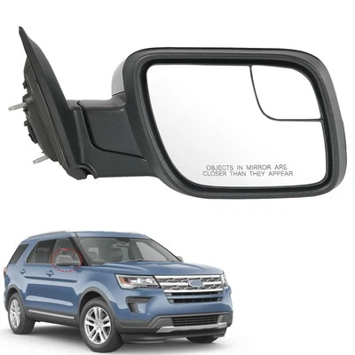 Espejo retrovisor derecho del lado del pasajero para Ford Explorer 2012-2019 FO1321554 negro 7 pines Foto 1 de 4
