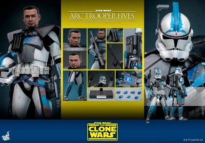 Hot Toys The Clone Wars TMS132 ARC Trooper Fives 1/6 Scale Figure IN STOCK!! - Image 1 of 4