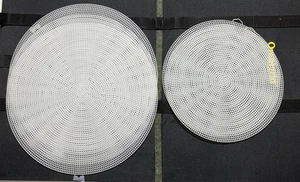 Darice Kunststoff Leinwand Kreise Menge 3-12” & 2-9,25” Neu - Bild 1 von 3