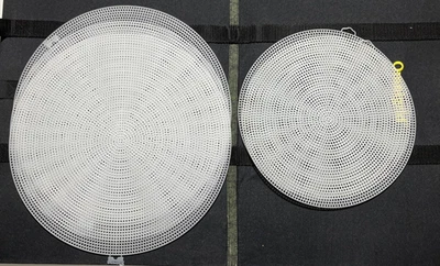 "Lote de círculos de lona de plástico Darice de 3-12"" y 2-9,25"" nuevos" Foto 1 de 3