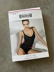 WOLFORD MAT DE LUXE FORMING BODY shape & control Strong L /B Cup , powder - Picture 1 of 7