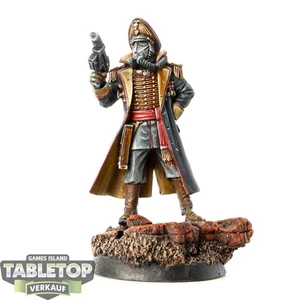 Astra Militarum - Death Korps of Krieg Commissar classic - gut bemalt - Bild 1 von 2