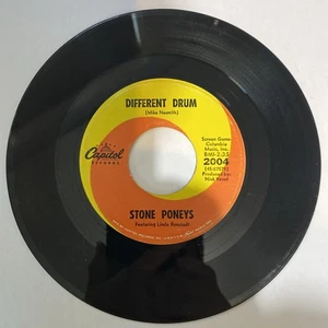 Stone Poneys (Linda Ronstadt), Cap. "Different Drum", USA, 7" 45, Wirbel Etiketten, 1968 - Bild 1 von 4