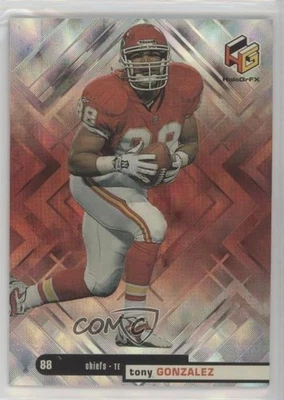 1999 Upper Deck HoloGrFX Tony Gonzalez #28 HOF - Image 1 of 2