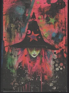 Junk Journal Art Cards, A Spooky Halloween, 17pcs 4"x 6" - Picture 1 of 17