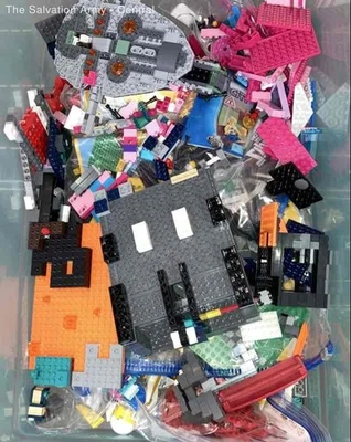 Lego Multicolor Assorted Building Pieces Bricks And Block With Manual Mixed Lot - Image 1 of 4
