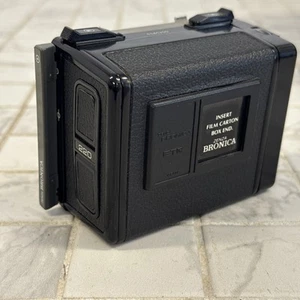 Zenza Bronica ETR ETRS Film Back with 220 Film Holder With Dark Slide - Picture 1 of 10