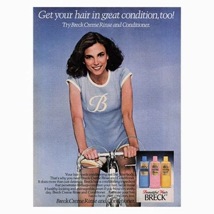 Breck Creme Rinse and Conditioner Vintage Magazine Print Ad 1978 - Picture 1 of 1