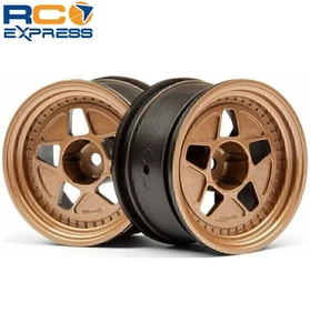 HPI Tarmac R40 Wheel Bronze 52x31mm 10mm Offset 2 pieces for RS4 Spo HPI116535 - Picture 1 of 1