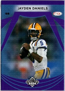 2024 SAGE HIT #122 Jayden Daniels Blue - Bild 1 von 2