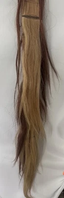 Real Horse Hair Extensions Two Tone, chestnut, and blonde Show Horse - Image 1 of 4