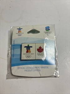 VANCOUVER 2010 OLYMPIC GAMES OLYMPICS PIN / CANADA MAPLE LEAF - Picture 1 of 2