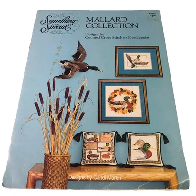 Mallard Collection Ducklings Cross Stich Patterns 1981 by Candi Marti - Image 1 of 4