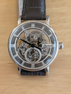 The Herald Automatic I00402B Ingersoll Mens skeletonised movement Watch 40mm - Picture 1 of 9