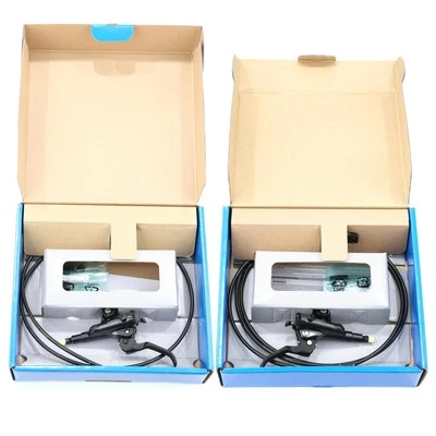 Freno de disco hidráulico y palanca Shimano Deore M6100, pastilla metálica Foto 1 de 4