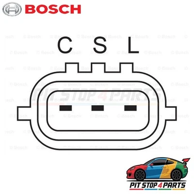 Bosch 0986082730 Alternator 183 mm Fits Nissan Juke 2013-2019 A002T1291AE - Image 1 of 4