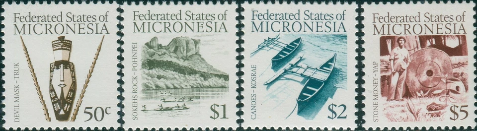 Micronesia 1984 SG17-20 People Artifacts MNH — 第 1/1 张图片