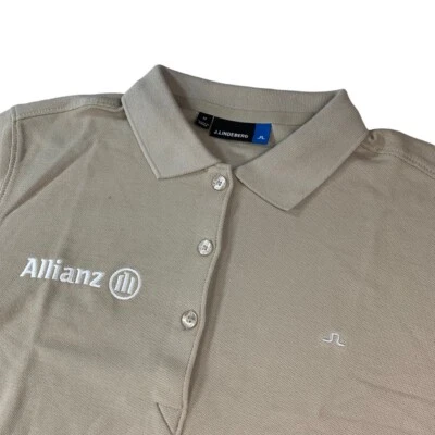 NEW J Lindeberg Women's Patsy JL LPGA Tour Issue Beatriz Recari Polo • MEDIUM - Image 1 of 4