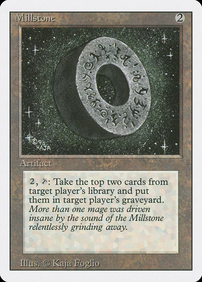 1x Millstone - HP - Revised Edition - SPARROW MAGIC mtg - Image 1 of 1