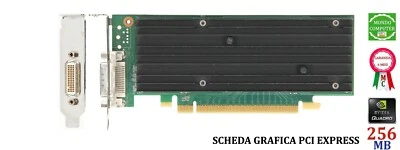 SCHEDA GRAFICA  PCI EXPRESS 256 MB NVIDIA QUADRO NVS 290 GDDR2 BASSO PROFILE  - Immagine 1 di 3