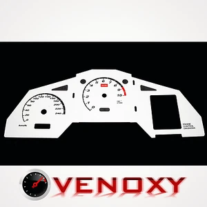 Aprilia ETV 1000 Caponord Tachoscheiben Tacho WEISS - Picture 1 of 1