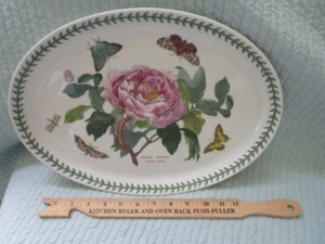 Portmeirion Botanic Garden Oven To Table Shrubby Peony Oval Serving Dish 15 x 11 - Picture 1 of 3