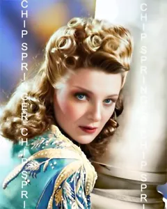 EVELYN ANKERS Portrait #15 | 8X10 BEAUTIFUL COLOR PHOTO BY CHIP SPRINGER - Picture 1 of 1