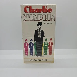 Charlie Chaplin Festival Volume 2 (VHS, 1992) By The Sea - The Bank - Shanghaied - Picture 1 of 6